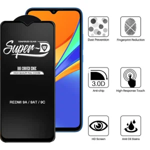 محافظ صفحه نمایش اپیکوی مدل Super 5D مناسب برای گوشی موبایل شیائومی Redmi 9A / 9C / 9i