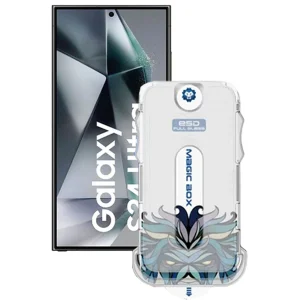 محافظ صفحه نمایش اپیکوی مدل Lion ESD Easy Install مناسب برای گوشی موبایل سامسونگ Galaxy S24 Ultra به همراه کیت نصب