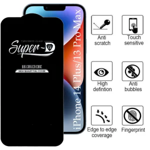 محافظ صفحه نمایش اپیکوی مدل Super 5D مناسب برای گوشی موبایل اپل iPhone 14 Plus / 13 Pro Max