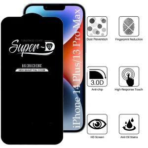 محافظ صفحه نمایش اپیکوی مدل Super 5D مناسب برای گوشی موبایل اپل iPhone 14 Plus / 13 Pro Max