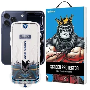 محافظ صفحه نمایش اپیکوی مدل Lion ESD Easy Install مناسب برای گوشی موبایل اپل iPhone 17 Pro Max به همراه کیت نصب