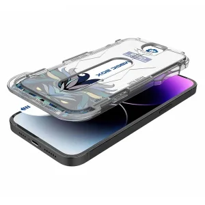محافظ صفحه نمایش اپیکوی مدل Lion ESD Easy Install مناسب برای گوشی موبایل اپل iPhone 17 Pro Max به همراه کیت نصب
