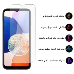 محافظ صفحه نمایش اپیکوی مدل Clear Pro مناسب برای گوشی موبایل سامسونگ Galaxy A23 / A14 5G/4G