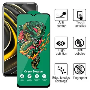 محافظ صفحه نمایش اپیکوی مدل Green Dragon ExplosionProof مناسب برای گوشی موبایل شیائومی Poco M3/ Poco M2 Reloaded/ Poco M2 4G