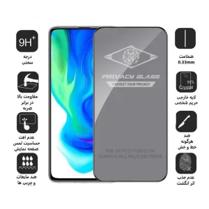 محافظ صفحه نمایش حریم شخصی اپیکوی مدل PvSight مناسب برای گوشی موبایل شیائومی Poco F2 Pro/ Redmi K30 Pro/ Redmi K30 Ultra/ Redmi K30 Extreme