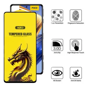 محافظ صفحه نمایش اپیکوی مدل Golden Dragon مناسب برای گوشی موبایل شیائومی Poco F5 Pro / F5 / F4 GT/ F3 GT/ F4/ F3