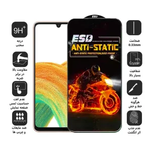 محافظ صفحه نمایش اِپیکوی مدل Fiery ESD مناسب برای گوشی موبایل سامسونگ Galaxy A33 /A32 4G/A31/A30S/A22 4G/A30/A50/A50s/A40s/A20/M32 4G/M30s/F41/F22