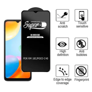 محافظ صفحه نمایش اپیکوی مدل Super 5D مناسب برای گوشی موبایل شیائومی Redmi 10C/ Poco C40