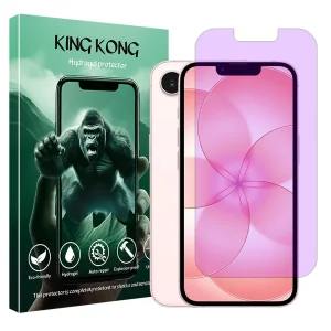 محافظ صفحه محافظ چشم کینگ کونگ مدل هیدروژلی مناسب برای گوشی موبایل اپل iPhone 17e