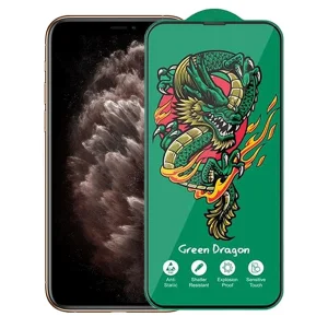 محافظ صفحه نمایش اپیکوی مدل Green Dragon ExplosionProof مناسب برای گوشی موبایل اپل iPhone 11 Pro/ XS/ X