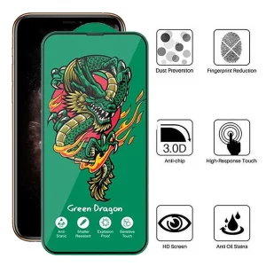 محافظ صفحه نمایش اپیکوی مدل Green Dragon ExplosionProof مناسب برای گوشی موبایل اپل iPhone 11 Pro/ XS/ X