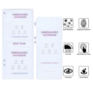محافظ صفحه نمایش اپیکوی مدل Hydrogel-Matte مناسب برای گوشی موبایل سامسونگ Galaxy Z Flip 4  به همراه محافظ پشت گوشی