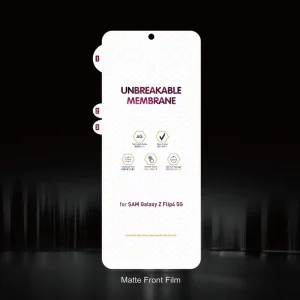 محافظ صفحه نمایش اپیکوی مدل Hydrogel-Matte مناسب برای گوشی موبایل سامسونگ Galaxy Z Flip 4  به همراه محافظ پشت گوشی