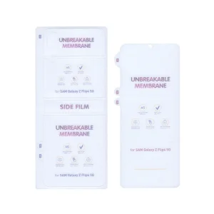 محافظ صفحه نمایش اپیکوی مدل Hydrogel-Matte مناسب برای گوشی موبایل سامسونگ Galaxy Z Flip 4  به همراه محافظ پشت گوشی
