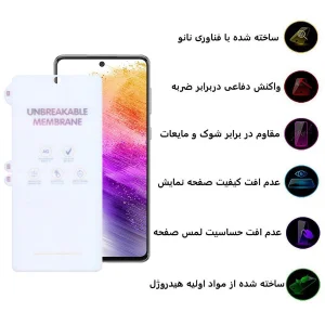 محافظ صفحه نمایش مات اپیکوی مدل Hydrogel-Matte مناسب برای گوشی موبایل سامسونگ Galaxy A73/ A72/ A71/ A91/ A81/ F62/ M62