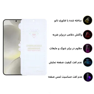 محافظ صفحه نمایش اپیکوی مدل Hydrogel مناسب برای گوشی موبایل سامسونگ Galaxy S24 Plus