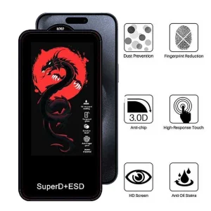 محافظ صفحه نمایش اپیکوی مدل Dragon ESD مناسب برای گوشی موبایل اپل iPhone 15 Pro