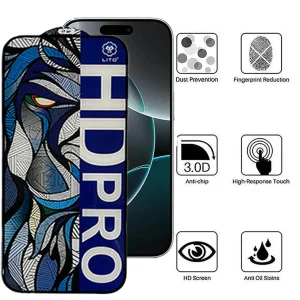 محافظ صفحه نمایش اپیکوی مدل Lion HD Pro مناسب برای گوشی موبایل اپل iPhone 16e/ 13/13Pro/ 14