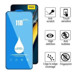 محافظ صفحه نمایش اپیکوی مدل Blue ESD مناسب برای گوشی موبایل شیائومی Poco X6 Pro/ X6/ M6 Pro 4G