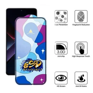 محافظ صفحه نمایش اپیکوی مدل Star ESD مناسب برای گوشی موبایل شیائومی Poco X7 Pro / X6 Pro / Redmi Note 14 / Turbo 4