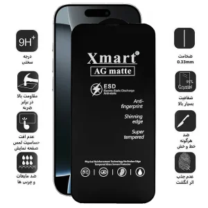 محافظ صفحه نمایش مات اپیکوی مدل Xmart Ag Matte مناسب برای گوشی موبایل اپل iphone 16 Pro Max