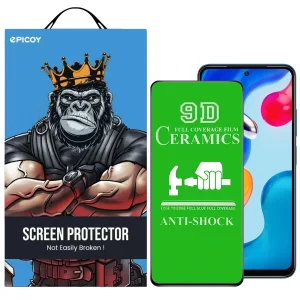 محافظ صفحه نمایش سرامیکی اپیکوی مدل unbreakable مناسب برای گوشی موبایل شیائومی Redmi Note 11 (Global ، 4G)/Note 11S 4G (Global) / Note 10 4G (Global) / Note 10S /Note 11 SE / Poco M5s