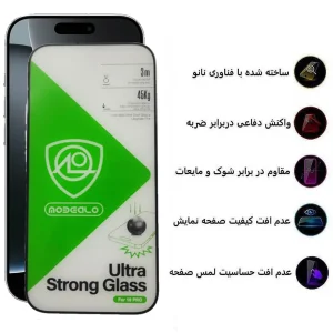 محافظ صفحه نمایش اپیکوی مدل Ultra Strong Glass مناسب برای گوشی موبایل اپل iPhone 16 Pro Max