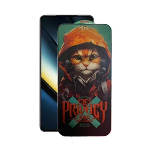 محافظ صفحه نمایش حریم شخصی اپیکوی مدل Privacy Hoodie Cat مناسب برای گوشی موبایل شیائومی Poco F6 / F6 Pro / Redmi Turbo 3