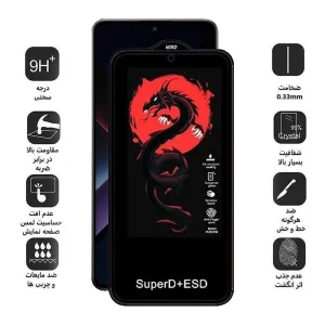 محافظ صفحه نمایش اپیکوی مدل Dragon ESD مناسب برای گوشی موبایل شیائومی Poco X7 Pro / X6 Pro / Redmi Note 14 / Turbo 4