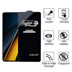 محافظ صفحه نمایش اپیکوی مدل Super 5D مناسب برای گوشی موبایل شیائومی Poco X6 Pro/ Poco X6/ Poco M6 Pro 4g