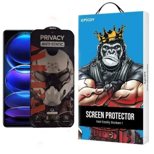 محافظ صفحه نمایش حریم شخصی اپیکوی مدل Alpha مناسب برای گوشی موبایل شیائومی Redmi Note 12 Pro Plus / Note 12 Turbo / Note 12 Pro / Note 12 5G / Note 12 4G / Note 12 (China)