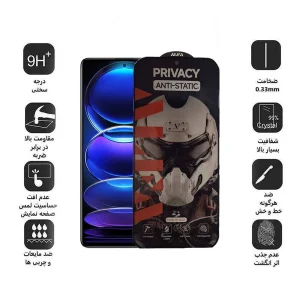 محافظ صفحه نمایش حریم شخصی اپیکوی مدل Alpha مناسب برای گوشی موبایل شیائومی Redmi Note 12 Pro Plus / Note 12 Turbo / Note 12 Pro / Note 12 5G / Note 12 4G / Note 12 (China)