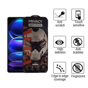 محافظ صفحه نمایش حریم شخصی اپیکوی مدل Alpha مناسب برای گوشی موبایل شیائومی Redmi Note 12 Pro Plus / Note 12 Turbo / Note 12 Pro / Note 12 5G / Note 12 4G / Note 12 (China)