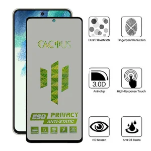 محافظ صفحه نمایش حریم شخصی اپیکوی مدل Cactus-ESD-Privacy مناسب برای گوشی  موبایل سامسونگ Galaxy S21 FE