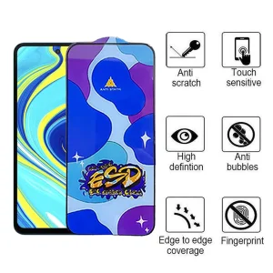 محافظ صفحه نمایش اپیکوی مدل Star ESD مناسب برای گوشی موبایل شیائومی Redmi Note 9 Pro Max/Note 9 Pro 5G/Note 9 Pro 4G India/Global/Note 9S