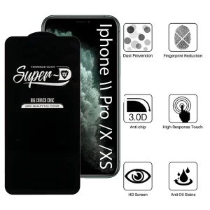محافظ صفحه نمایش اپیکوی مدل Super 5D مناسب برای گوشی موبایل اپل iPhone 11 Pro / X / Xs