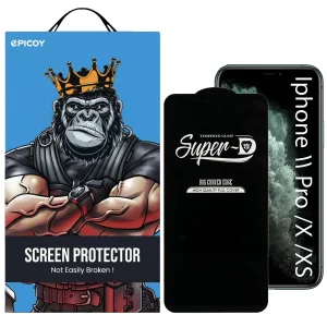 محافظ صفحه نمایش اپیکوی مدل Super 5D مناسب برای گوشی موبایل اپل iPhone 11 Pro / X / Xs