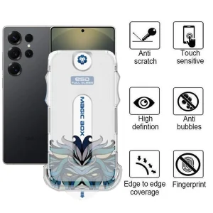 محافظ صفحه نمایش اپیکوی مدل Lion ESD Easy Install مناسب برای گوشی موبایل سامسونگ Galaxy S25 Ultra به همراه کیت نصب