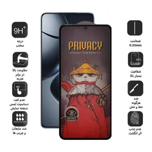 محافظ صفحه نمایش حریم شخصی اپیکوی مدل Airbavacy مناسب برای گوشی موبایل شیائومی 14T Pro / 14T / Redmi K70 Ultra