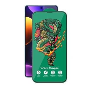 محافظ صفحه نمایش اپیکوی مدل Green Dragon ExplosionProof مناسب برای گوشی موبایل شیائومی Redmi Note 12 Turbo/ Note 12 Pro 5G/ Note 12 Explorer/ Note 12 Discovery/ Note 12 Pro Speed