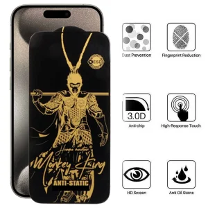 محافظ صفحه نمایش اپیکوی مدل Wukong ESD مناسب برای گوشی موبایل  اپل iPhone 15 Pro Max
