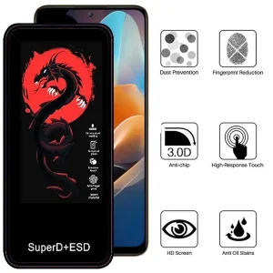 محافظ صفحه نمایش اپیکوی مدل Dragon ESD مناسب برای گوشی موبایل شیائومی Redmi Note 12R Pro / Note 11E Pro