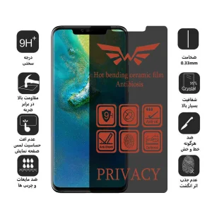 محافظ صفحه نمایش حریم شخصی اپیکوی مدل Nano-Privacy مناسب برای گوشی موبایل هوآوی Mate 20 Pro