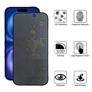 محافظ صفحه نمایش حریم شخصی اپیکوی مدل wukong privacy مناسب برای گوشی موبایل اپل iPhone 16/15/14 Pro