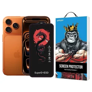 محافظ صفحه نمایش اپیکوی مدل Red Dragon ESD مناسب برای گوشی موبایل اپل iPhone 17 Pro Max