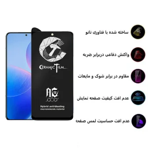 محافظ صفحه نمایش سرامیکی مات اپیکوی مدل Cr7-M مناسب برای گوشی موبایل شیائومی Redmi K70 /K70 Pro /Redmi K70E