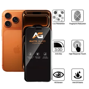 محافظ صفحه نمایش مات اپیکوی مدل AG Matte Etching مناسب برای گوشی موبایل اپل iPhone 17 Pro / 17 / 16 Pro