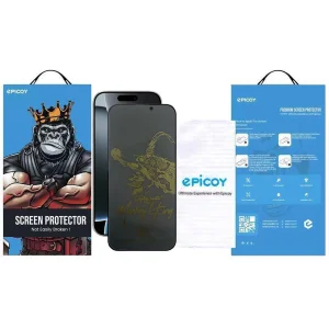 محافظ صفحه نمایش حریم شخصی اپیکوی مدل Monkey King مناسب برای گوشی موبایل اپل iPhone 16 Pro