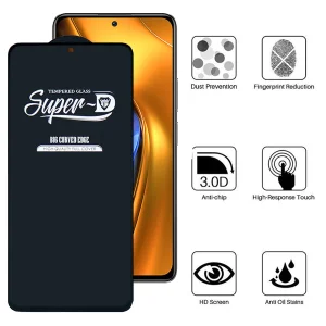 محافظ صفحه نمایش اپیکوی مدل Super 5D مناسب برای گوشی موبایل شیائومی Poco F4/ F3 /X4 Pro 5G/ Mi 11i/ Mi 11X / Mi 11X Pro