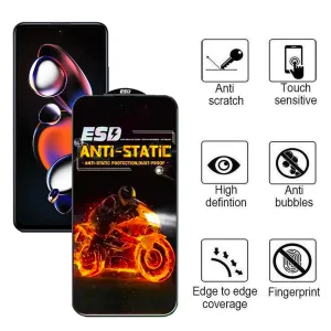 محافظ صفحه نمایش اِپیکوی مدل Fiery ESD مناسب برای گوشی موبایل شیائومی Redmi Note 12T Pro / Note 11T Pro Plus / Note 11T Pro / Note 11T 5G